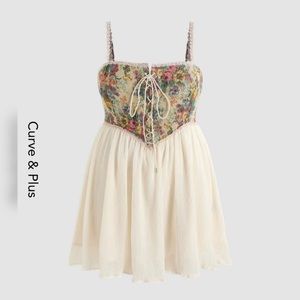 🌹 CIDER 3XL Secret Garden Corset Mini Dress - RENAISSANCE VIBES 💕✨